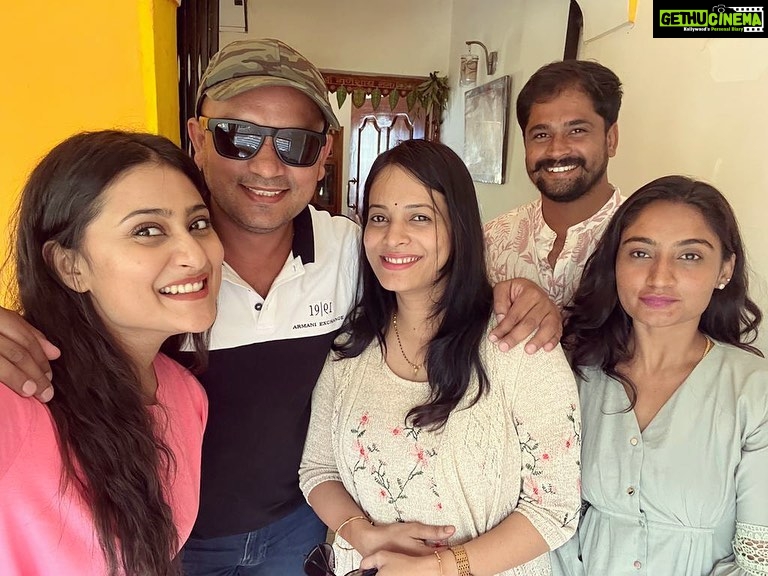 Amrutha Iyengar Instagram - Surprise visit ♥️ @maheshkadegowda