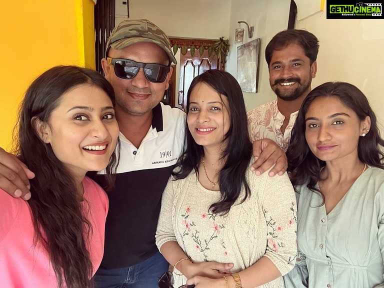 Amrutha Iyengar Instagram - Surprise visit ♥️ @maheshkadegowda