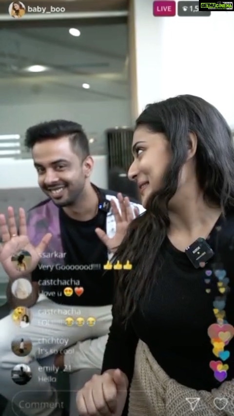 Amrutha Iyengar Instagram - Kisses are Lovely, ಆದರೆ Pandemics are Deadly.. This Kiss Day, Wear Mask & Stay Safe 😷 #FamilyPackOnPrime #FamilyPackValentinesWeek @prk.productions @prk.audio @ashwinipuneeth.official @primevideoin @likithshetty @amrutha_iyengar @arjunkumarsss @official_gurukiran @maasthiupparahalli @thesharmitha_official @dr.bhushana @shreeshakuduvalli @uday.leela @dskcuts @krg_connects