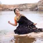 Amrutha Iyengar Instagram - ಸಮಸ್ತ ನಾಡಿನ ಜನತೆಗೆ ಯುಗಾದಿ ಹಬ್ಬದ ಹಾರ್ದಿಕ ಶುಭಾಶಯಗಳು MUA @themakeupcompanymysore @priyanka_prabhudev ♥️♥️ 📸 @manoharphotography1 Jewellery @the_jewel_box_rental_jewellery