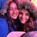 Amrutha Iyengar Instagram - Cheers to the best dayy♥️🌎 @divyaspandana 🫶🏻 Winter Wonderland