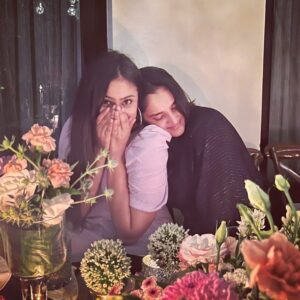 Amrutha Iyengar Instagram - I've always been a fan and an admirer of you since forever! I always wondered how you'd be as a friend. But I don't need to wonder anymore knowing you personally has made me a biggest fan ever! Never in a million years did I ever imagine that I'd end being so close to you. Thank you for everything ♥️ you’re the best thing that happened to me. It feels like a dream to spend time with you and learn new things everytime.
There’s no better sister than you ♥️ 
Love you so much D🫶🏻

Happy birthday queen ♥️ @divyaspandana