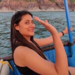 Amrutha Iyengar Instagram - Hello namaskara channagidira? Agonda beach
