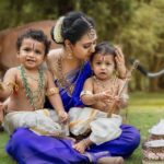 Amulya Instagram - Happy Krishna Janmashtami 🙏 Photography: @giggly_tots Jewels: @gajraj_jewellers