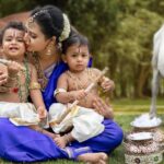 Amulya Instagram - Happy Krishna Janmashtami 🙏 Photography: @giggly_tots Jewels: @gajraj_jewellers
