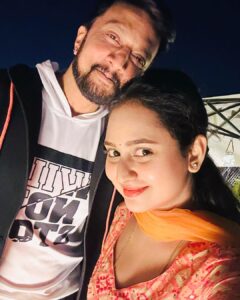 Amulya Instagram - Happiest Bday @kichchasudeepa sir .. After almost 20yrs this time spent with you cherishing all our old memories will always be special for me sir .. wishing you lots of happiness sir ❤️..