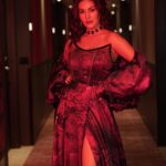 Amyra Dastur Instagram – Are your eyes blushing? 😉
.
A fashionable night with @wrickieangrish as his #showstopper for @timesfashionweek Chandigarh ✨
.
.
.
Designer @wrickieangrish 
Brand @the_angrish 
Show @timesfashionweek Chandigarh
Styled by @gula.bae 
Jewellery: @houseoftuhina 
Show Management consulting @runwayfashionmanagement Chandigarh, India