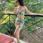 Anchal Sahu Instagram - All we have is now💚🌿 Wearing @nore21_in