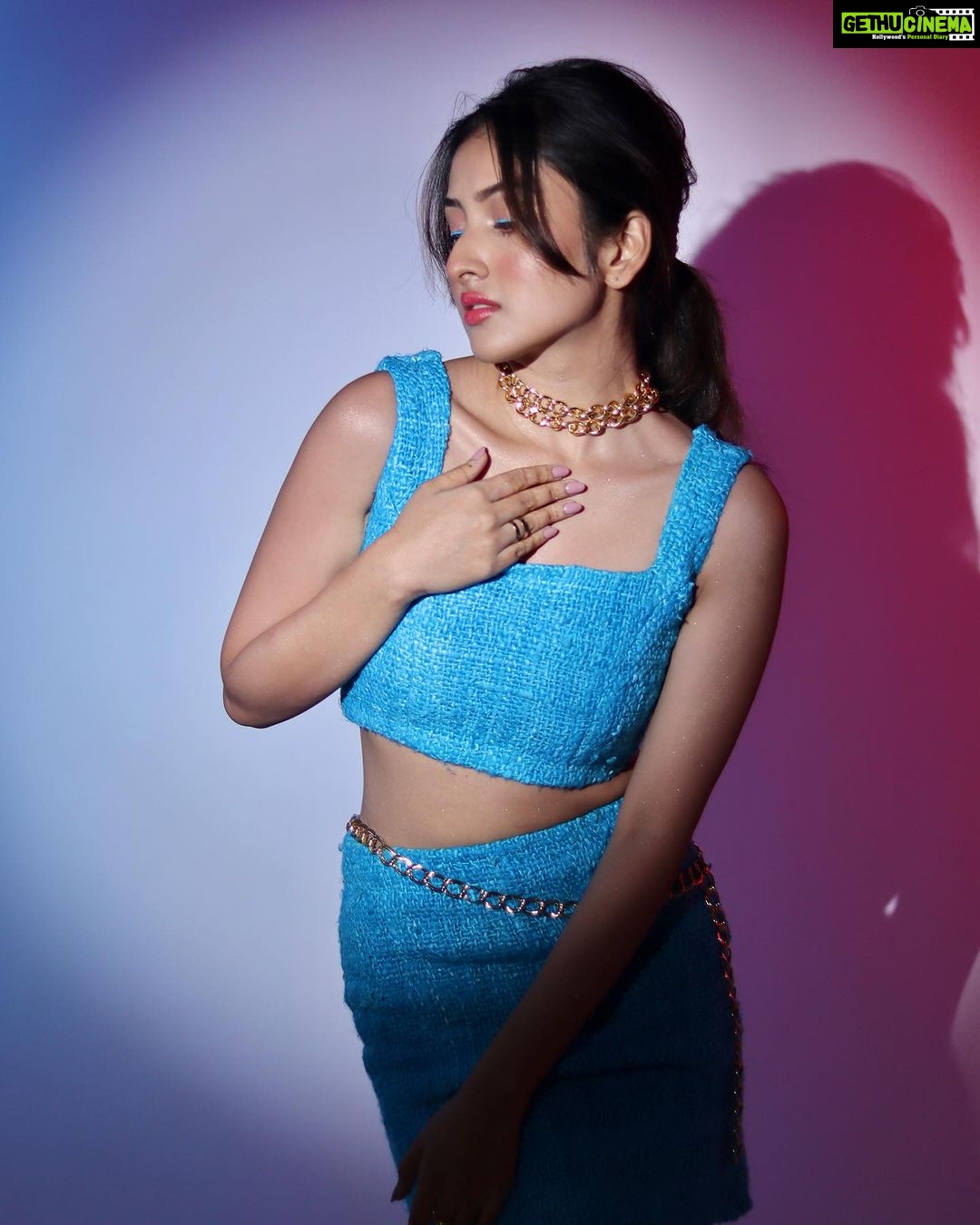 Anchal Sahu Instagram - The girl in my story has always been you!!!🫶🏻 . . . . . . Captured by: @the.rajeshrathod.clicks Makeup; @sunnyroyy_official Stylist : @shrutiyamganti0218 Designer : @jiya_fashion_designer Accessories: @itahdnura One Ring : @miranabymegha Ring PR: @affiliates_pr