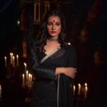 Angana Roy Instagram - In a black saree, I find my inner mystery. #wednesday #postoftheday #sareelove #sareestory #blacksaree #mystery #indianattire #indianlook #lookbook #bindilove #setdesign #aesthetic #kohleyes #anganaroy Melrose Gardens