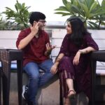 Angana Roy Instagram - It's been a year already!! One year of Ga Chhunye Bolchhi, we've received so much love for this very special music video, couldn't be more grateful. Sharing some moments that haven't been shared before Love and light ❤️✨ @saregamabengaliofficial @onroaming @anusuya.mitra @sanjuktan @soujannya_das @middyaarunava @https.saswatach