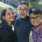 Angana Roy Instagram - It's been a year already!! One year of Ga Chhunye Bolchhi, we've received so much love for this very special music video, couldn't be more grateful. Sharing some moments that haven't been shared before Love and light ❤️✨ @saregamabengaliofficial @onroaming @anusuya.mitra @sanjuktan @soujannya_das @middyaarunava @https.saswatach