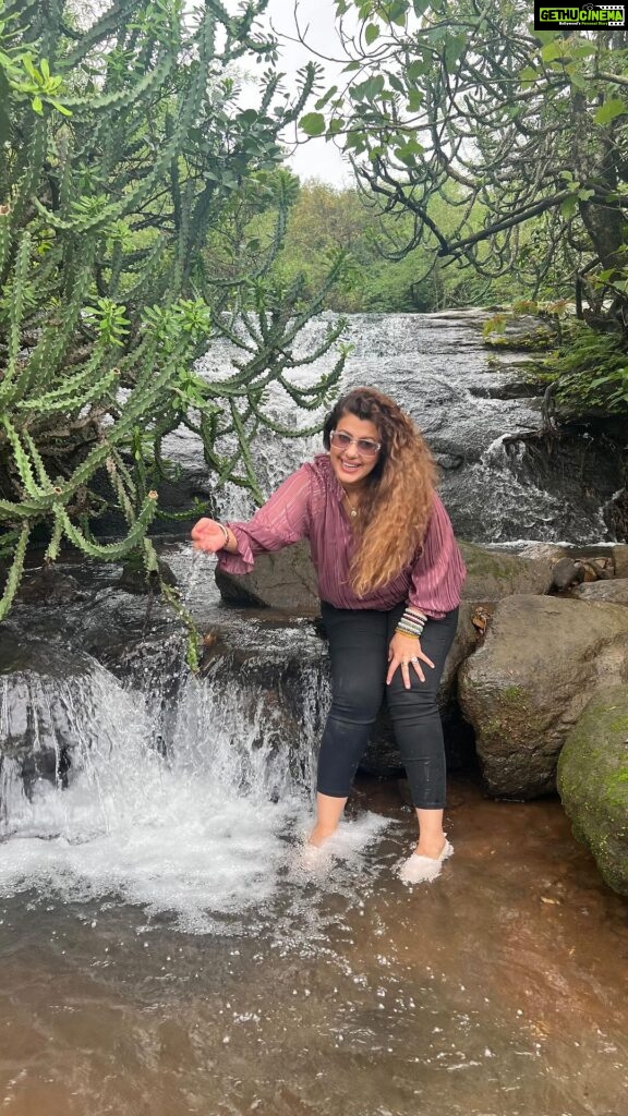 Anisha Hinduja Instagram - Lost in the monsoon wonders of Lonavala! 🌧️🌿 Embracing the raindrops while riding ATVs through enchanting green trails. 🛵💨 #WeekendWanderlust #RainyDayRides #LonavalaDiaries #ATVAdventures #fun #unlimited @adventure_wheels_