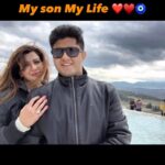 Anisha Hinduja Instagram - I’ve got the sunflower of my life right here #my #son #♥️ Wish you a very happy birthday @manishhinduja01 I gave you birth but you gave me life ♥️❤️♥️❤️ #birthday #wishes #🎂 #loveyou #my #world