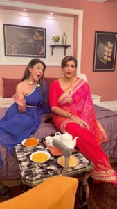 Anisha Hinduja Instagram - Teri meri yaariyan 🤩

#friendship #love #foryou #foryoupage #friendshipgoals #explore #explorepage #trending #trendingreels #comedy #comedyvideos #funny #fun #kundalibhagya