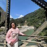 Anisha Hinduja Instagram - There is beauty around every bend #❤️❤️❤️ #waterfalls #mountains #naturelovers #nofilter #onlyme #loveyourself #gratitudeattitude