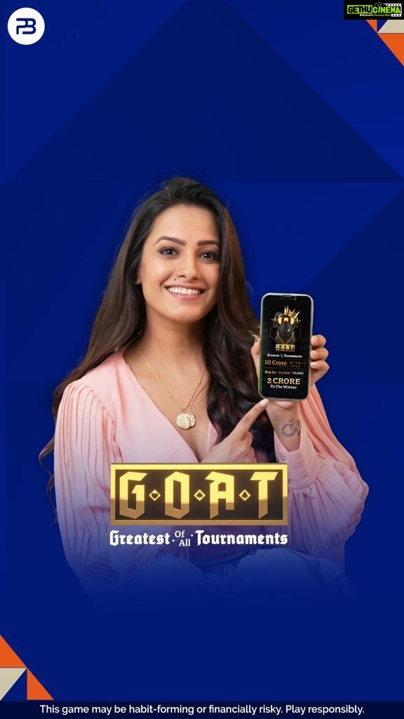 Anita Hassanandani Instagram - Just a few more days to go for India’s Biggest Poker Tournament on PokerBaazi, G.O.A.T. with a prize money of 10 CRORES! Winner takes home 2 CRORES, Second place finisher wins 1 CRORE , 3rd place Finisher 50 Lac and the list goes on! Qualifiers start on 28th September. Head to my bio and click the link to register now with a fee of 5.5K only. #Poker #Baazigar #SkillGame #GOAT #PokerIsASport #YouHoldTheCards #Pokerbaazi