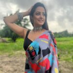 Anita Hassanandani Instagram - SareeStory 🍭