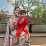 Anita Hassanandani Instagram - In this beautiful journey of celebrating traditions and creating memories, I'm once again delighted to be associated with @firstcryindia .Their commitment to quality and design shines through every outfit, allowing us to curate the perfect look for every occasion. We’re embracing tradition and celebrating every moment in style, thanks to @Firstcry's stunning kids' ethnic wear collection. From vibrant colors that light up our smiles to fabrics that let him play freely, these outfits have won both our hearts. Comfort meets style seamlessly, making it an absolute delight for my active little explorer. Shopping on Firstcry's user-friendly platform has been a breeze, helping me discover the finest outfits effortlessly. And guess what? The hassle-free delivery made our experience even more joyful, enhancing our excitement for every celebration. As we gear up for the upcoming festive season and Rakhi, these outfits are a perfect match for the festivities! Let's cherish traditions, create beautiful memories, and watch our little ones shine brightly in these elegant and trendy ethnic wears Swipe to see some of our cute moments🌸 Use ANITARB50 to get spectacular discounts this festive season and add an extra dose of joy and style to your celebrations! Let's make this Rakhi truly special with #firstcryrakhi23 #firstcrykirakhi! #FussNowAtFirstcry #FirstcryIndia #Firstcry #collaboration #ShopAtFirstcry #FussyIsFantastic #rakshabandhan #Rakhi2023 #kidsethnicwear #brothersisterlove #FestiveFashion