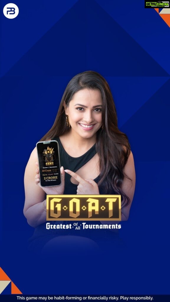 Anita Hassanandani Instagram - PokerBaazi never fails to surprise me, and this time they have done it with G.O.A.T. The Greatest Of All Tournaments! The prize money just keeps getting bigger and this time it’s 10 CRORES, it doesn’t stop there… The winner takes home 2 crores! 2nd place finisher gets 1 crore! Third place finisher get 50 Lac, and hundreds of other prizes! There’s another surprise…The participation fee is half of the last edition of Goat , just Rs.5500 this time. I have registered myself and now I am going to prepare💪. And you, go to my bio and Register Yourself Now. #Poker #Baazigar #SkillGame #GOAT #PokerIsASport #YouHoldTheCards