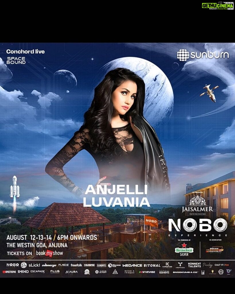 Anjali Lavania Instagram - Come fly with me 🧚🏻‍♀ this Sunday AUG 13th @noboexperience @thewestingoa Get your tickets here link in main profile https://sortmyscene.com/event/nobo-experience-goa-aug-12-2023