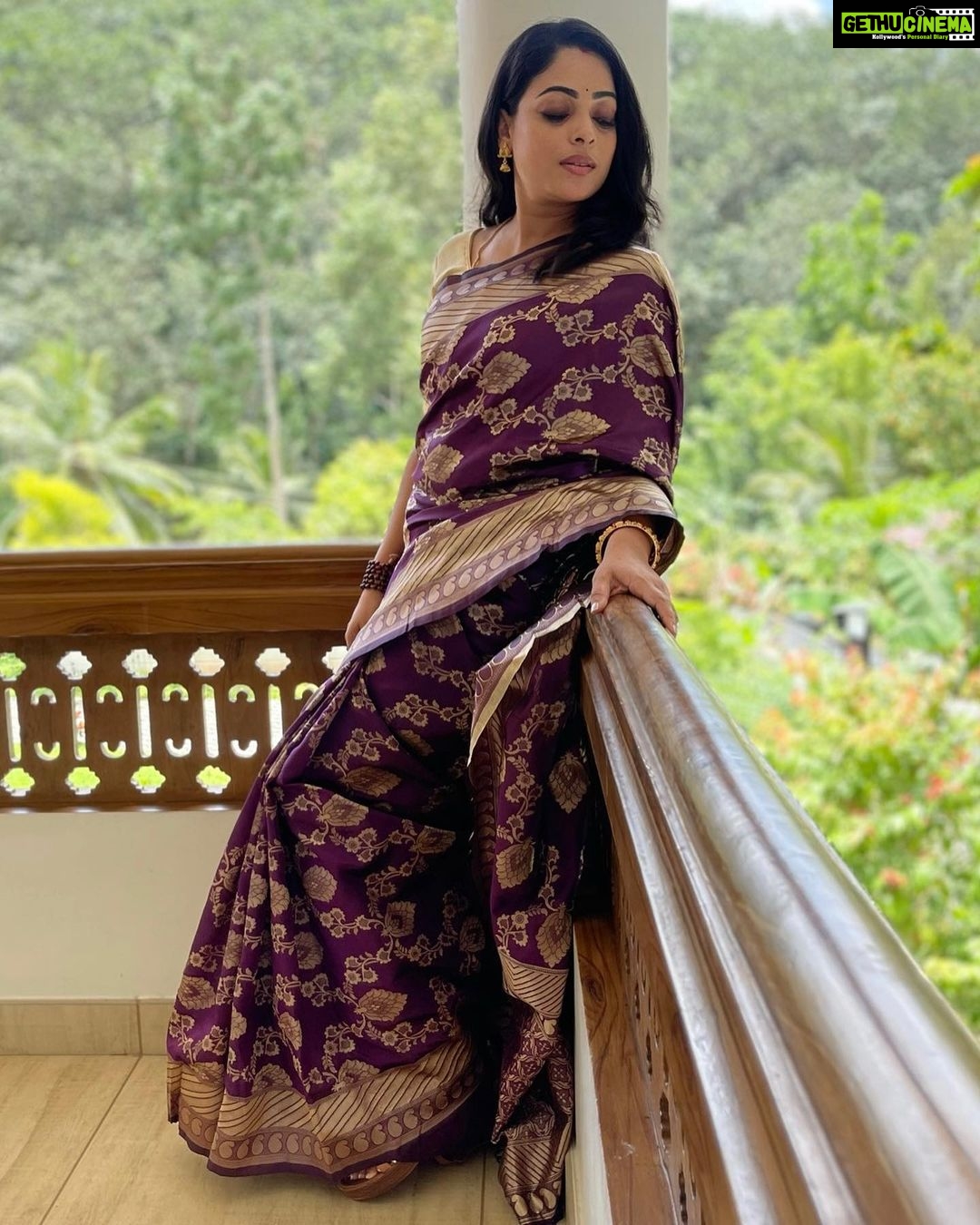 Anjali Rao Instagram - Thank you for this beautiful saree @amora.therealelegance ❤️ PC : @arungraghavan Thank you for the clicks ✌️ #saree #fashion #fashionblogger #style #trending #viral #explore #expressions #postoftheday #post #shotoniphone #photooftheday #instagood #instagram