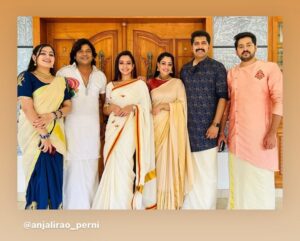 Anjali Rao Instagram - Team #mrshitler @zeekeralam 

#postoftheday #instapost #instagood #instagram #friends #family #fun #explore #celebrations #onam #kerala