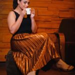 Anjali Rao Instagram - Photoshoot for @afsar1344 Styling: @titli_collections Location : @cafecoffeedayadyar #photoshoot #photooftheday #photography #casual #casualoutfit #explore #pose #click Chennai, India