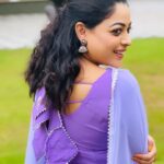 Anjali Rao Instagram - Lavender vibes 💜 PC : @manve_surendran_official_ #lavender #lavenderdress #salwarsuits #tassel #ethnicwear #goodvibes #photodump #post #instagood #instagram Chennai, India