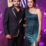 Anjana Rangan Instagram – For #JFW achievers awards with Darlinggg @rjvijayofficial ! 😍♥️😍♥️ 
@jfwdigital @binasujit thank u for believing in us yet again! To many more to come 🥂