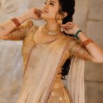 Anjana Rangan Instagram - Shot by @arunprasath_photography Outfit : @studio149 Jewellery : @bronzerbridaljewellery Makeup : @shree__artistry__ Hair : @luke_the_hairstylist