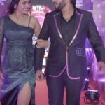 Anjana Rangan Instagram - JFW ACHIEVERS AWARDS 💥 #RJVIJAY #ANJANARANGAN #jfw ✨