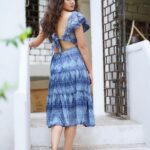 Anjana Rangan Instagram - Beach waves and summer dresses are the Basics! 💙🩵 📸: @twilightzone_photography