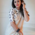 Anjana Rangan Instagram - For The Grand celebration of #Maamannan 50th Day! ✨ 📸 : My fav @camerasenthil Ji! Saree : @kanakadharadrapes Blouse : @magicbyjeeni ✨