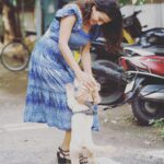 Anjana Rangan Instagram - #Photodump ! 1. This cutie and me giving some attention and love to each other 😂 2. Movie time with R. 3. Rainbow spotted 🌈 4. Fresh Hair cuts are instant mood lifters! And the next day looking in the mirror.. becomes instant mood drowners 😂😂 5. We like to take some Random selfies all the time.. 🤷‍♀️ 6.When ur skin behaves .. just get it documented! Rare scenes😂 7. Take ur health for granted .. you end up paying for it.. thro hosp bills, losing productive time and most importantly your peace of mind! Thats all folks.. have a great weekend! 🫶