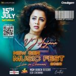Anjana Rangan Instagram – Chennai Makkaley!!! Lets Vibeee together!! 💃💃

Sound of Madras concert is going to happen on July 15 in MGM beach resort ECR Chennai

Book your tickets – https://in.bookmyshow.com/events/sound-of-madras/ET00361634

Stay Tuned for more updates
@_sound.of.madras_

Event organized by @cineulagamweb @ibctamilmedia & @markstudioindia

Event Conceptualized & Executed by @_creative.circus_

#dj #djblack #soundofmadras #chennai #concert #chennaiconcert #july15 #cineulagam #markstudioindia #creativecircus #music #independentartist #indiemusic #singers #bands #staytuned