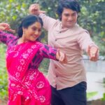 Anju Aravind Instagram - ❤️❤️Sarvam krishna aanandha mayam ❤️❤️ sudhamani soopera … Sudhamani & Sooraj Trivandrum