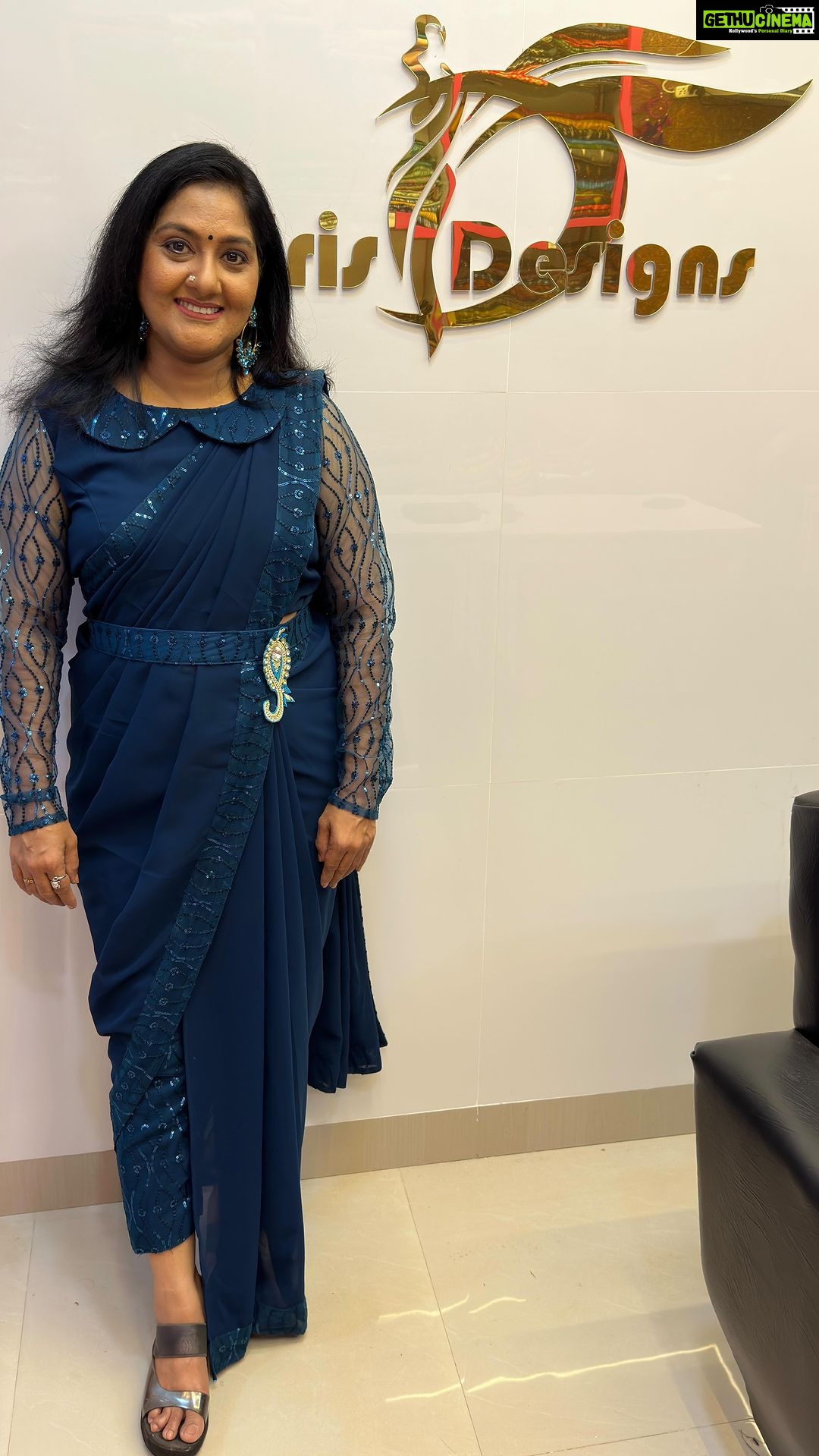 Anju Aravind Instagram - Designer party Wear 👗 Designed and stitched from our studio @iris__designer_studio for gorgeous @anju_aravind24 🥰🥰❤️ #irisdesigns #irisdesignerwear #irisdesignerstudio #sudhamanisuperaonzeekeralam #zeekeralam