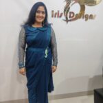 Anju Aravind Instagram - Thank you iris designs for this wonderful outfit❤ @iris__designer_studio
