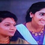 Anju Aravind Instagram - With madhavi, from my malayalam movie Aksharam- directed by siby malayil