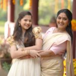 Anju Aravind Instagram - Meenu & Mom 😫💕 . . .#ammalove #sudhamanisupera #location #fun #love #mine Trivandrum, India
