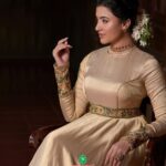 Anju Kurian Instagram - The allure of Anarkali elegance is a tale of grace, poise, and timeless charm spun into every stitch. #Anarkali #OnamAtPothys #Onam2023 Brand - @pothyskerala Photography- @shafishakkeer MUA- @shari_naressh Stylist - @rashmimuraleedharan Location - @rossittawoodcastle