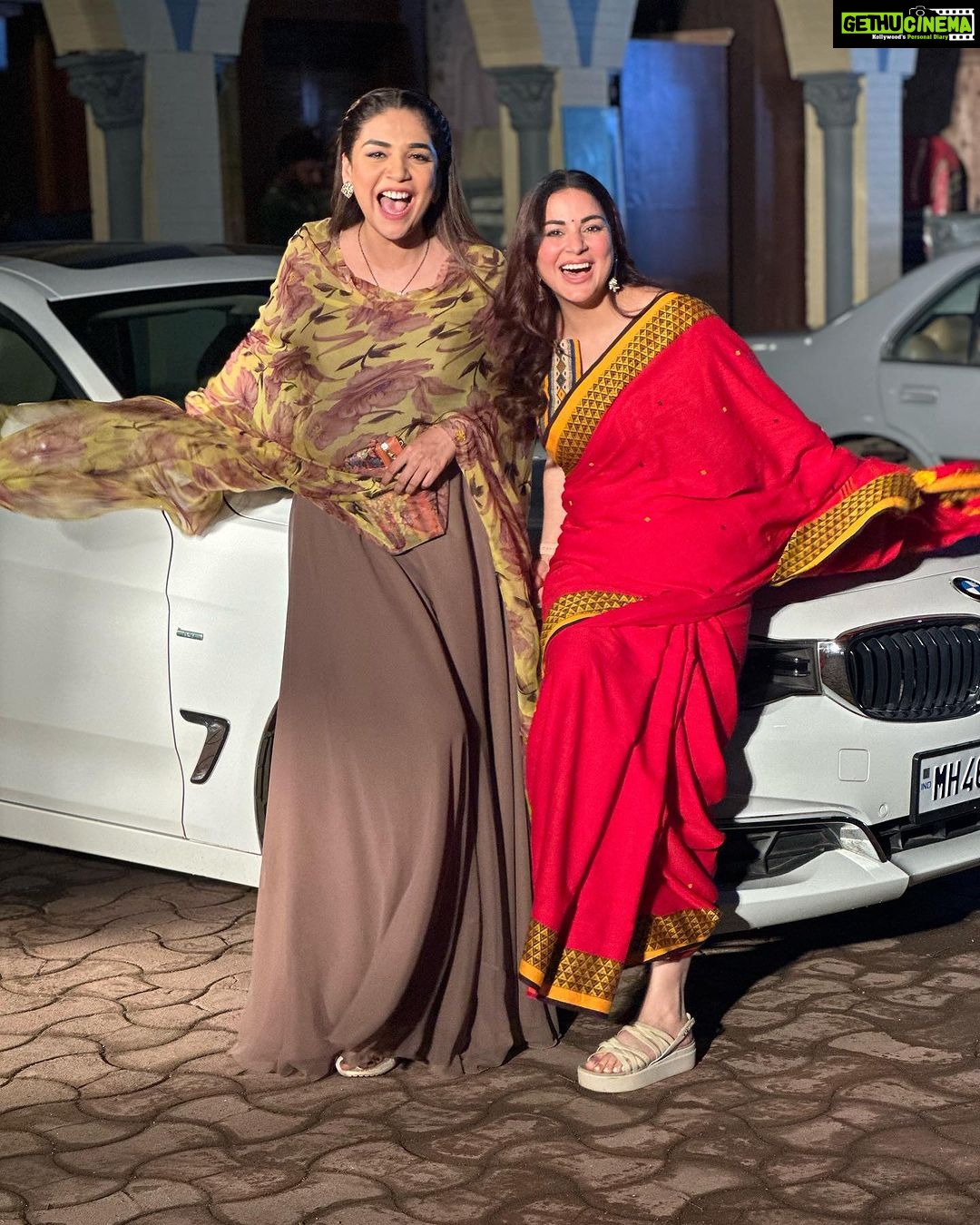 Anjum Fakih Instagram - Preeta Ki Shrishti Ki Nayi Beemer Ke Saath 😂😍🤪❤️