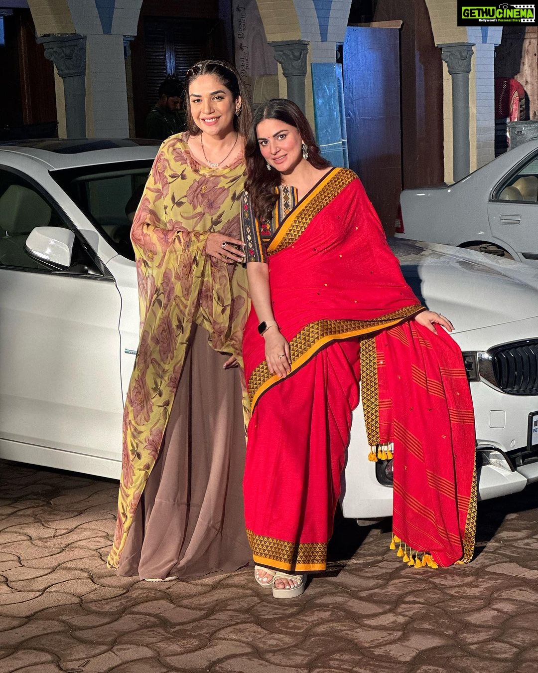 Anjum Fakih Instagram - Preeta Ki Shrishti Ki Nayi Beemer Ke Saath 😂😍🤪❤️