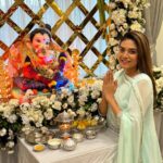 Anjum Fakih Instagram – #happyganeshchaturthi 🙏🏼