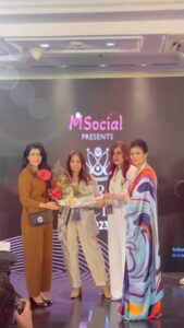 Ankita Bhargava Patel Instagram - MSocial @msocialin was happy to be associated with @ankzbhargava and @anusoru for Mrs Social, India's first pageant for social moms.

Ankita Bhargava, @ankzbhargava actor, influencer, mom and now turned producer with her film "Darran Chhoo" @darranchhoo now in theaters shines as a notable figure in the entertainment world. Her multi-faceted journey continues to inspire and captivate audiences.

Anuradha Khurana, @anusoru a seasoned industry stylist and a mom renowned in the Indian entertainment realm, boasts an impressive clientele including esteemed actors like Mouni Roy. Her artistic vision and flair for fashion have set new standards in the industry.

#darranchoo #ankitabhargava #anuradhakhurana
#MSocial #MrsSocial