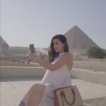 Ankitta Sharma Instagram – My mantra this festive szn? Shop ‘til your feed is fabulous✨ 
Mono Shelly from @lavieworld is my perfect plus one to explore the scenic locations around Egypt👜🤎

Shop your styles on www.lavieworld.com with discounts you just can’t miss 🫢
Use Code: ANKITA15 to avail an additional discount of 15% off 🫶🏼