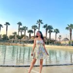 Ankitta Sharma Instagram - 💜🩵💛 @jwmarriottcairo #JWTreatment @goldcoastfilmsofficial