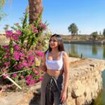 Ankitta Sharma Instagram - Slice of life. 🌺 #Egypt #Luxor @goldcoastfilmsofficial Luxor, Egypt