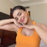 Ankitta Sharma Instagram - Not so perfect wala grwm. 🧡 Skirt from @madaboutfashion_kejal #GRWM #AnkitaSharma #Egypt